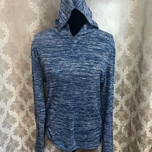 Urban Heritage Heathered Blue Hoodie